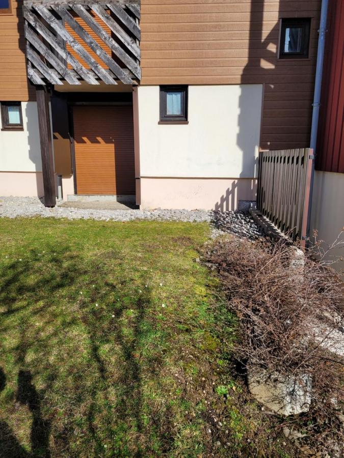 Le Flocon: Cozy Garden Retreat for Four Apartment Les Rousses Exterior photo